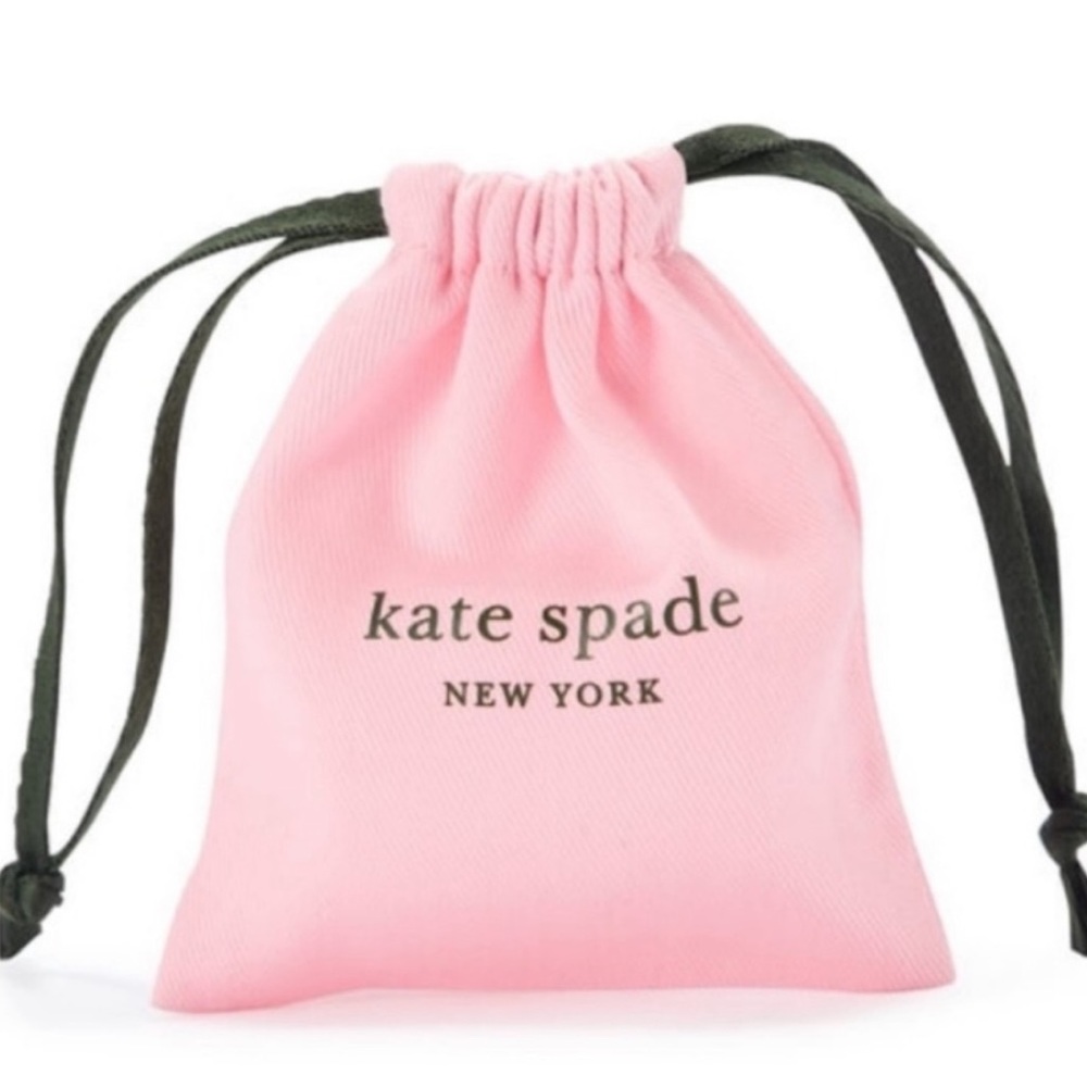 $58 Kate Spade forever gem hinged bracelet pink crystal - Picture 2 of 8